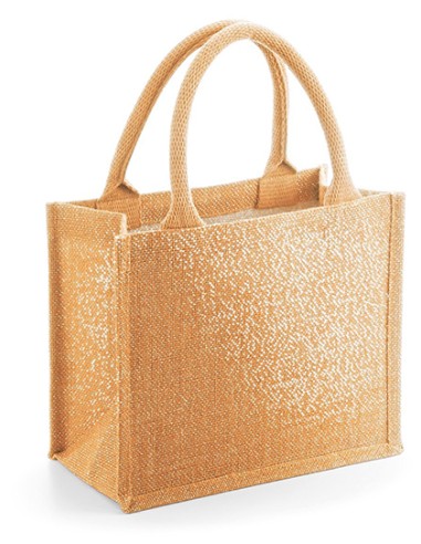 W-W431-Shimmer Jute Mini Gift Bag